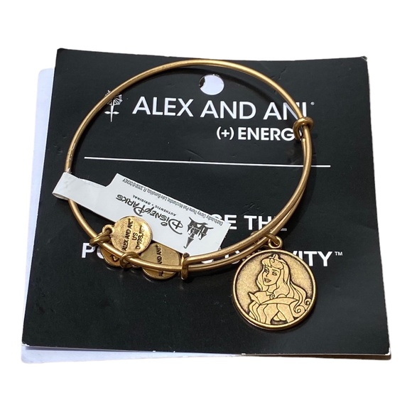 Alex and Ani Disney Aurora Charm Bangle - Picture 2 of 2